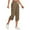 Brown womens pants, variant on Wycnly Capris for Women Womens Capri Pants Plus Size Casual Solid Drawstring Elastic Waist Linen Cropped Trousers Loose Wide Leg Leisure Wear 3/4 Pants with Pocket