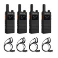 thumbnail image 1 of Walkie Talkies Retevis B3S, ultradelgados, 1620 mAh, paquete de 4, 1 of 9