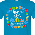 thumbnail image 4 of Inktastic I Love My Son Autism Awareness T-Shirt, 4 of 5