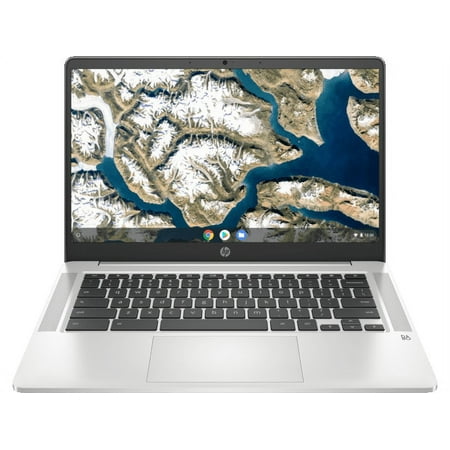 Newest HP 14" Premium Chromebook, 14" Full HD Display, Intel Celeron N4000, 4GB RAM, 64GB eMMC, Intel UHD Graphics 605, 14a-na0023cl