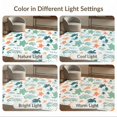 thumbnail image 7 of ODIKA 8'x10' Washable Area Rug Stylized Turtle Ocean Adventure With Rising Bubbles Decorative for King Size Bedroom Under Bed, Master Suite, Non-Shedding, Easy Care, 7 of 7