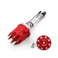 thumbnail image 2 of Speedmaster PCE376.1096.02 Compatible with Chevy SBC 350 BBC 454 8000 Series Pro Billet Distributor [Red Screw-on], 2 of 8