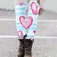 thumbnail image 3 of TaTaai Women's Valentine Print Casual Yoga Leggings, Valentine's Day Gift, Daily Home Activewear Leggings Gift, 3 of 6