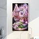 thumbnail image 3 of Diamond Drill Flower Ball Castle 5D DIY Kits de pintura Full Round Wall Decor Pink, 3 of 8