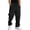 Black -CR24, variant on Men's Casual Baggy Sweatpants Comfy Lounge Lightweight Sweat Pants Drawstring Waist Wide Leg Pants with Pockets Royal Blue XL Sweatpants