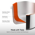thumbnail image 3 of Xpress Cooker Triply Pressure Cooker Broad | Induction Cooker, Outer Lid Pressure Cooker 8 Liters, 3 of 4