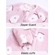 thumbnail image 3 of A Recién Nacido Camisones Niños Pijama Franela Cálido Bebé, 3 of 5