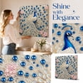 thumbnail image 2 of Peacock Pearl Diamond Art Kits for Adults, Diamond Painting Kits 11.8X11.8 Inches 5D Diamond Art Accessories for Beginners, DIY Animal Shape Art Craft, Home Wall Art Decor, 2 of 6