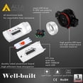 thumbnail image 6 of Alla Lighting 3800lm 2504 PSX24W Red LED Fog Lights Bulbs ETI 56-SMD Xtreme Super Bright 12276 PSX24W 2504 LED Bulbs Replacement for Cars, Trucks, SUVs, Vans, 6 of 8