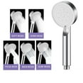 thumbnail image 2 of Pompotops Three Block Flush Rub Dual Purpose Pressurized Shower Shower Universal Powerful Pressurized Handheld Shower Nozzle Filter Shower Faucet Shower Head Clearance, 2 of 3