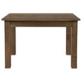 thumbnail image 6 of Emma + Oliver 46" x 30" Rectangular Antique Rustic Solid Pine Farm Dining Table, 6 of 9