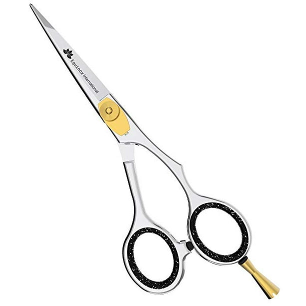 Equinox Professional Razor Edge Hair Cutting Scissorsshears 55 Finger Inserts And 2036