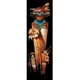 thumbnail image 2 of Lee, James 11x24 Gold Ornate Wood Framed with Double Matting Museum Art Print Titled - Indian Story II, 2 of 4