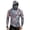 Sky Blue, variant on Mens Long Sleeve Sun Protection Shirts UPF 50 Fishing Hoodie with Neck Gaiter & Thumbholes, Breathable Quick-Dry Sun Protection Shirt for Outdoor