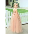 thumbnail image 4 of Ekidsbridal Heart Cutout Sequin Flower Girl Dresses for Toddlers Pretty Princess Pageant Gown 172seq 6, 4 of 4