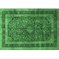 thumbnail image 1 of Ahgly Company Indoor Rectangle Persian Emerald Green Traditional Area Rugs, 8' x 12', 1 of 4
