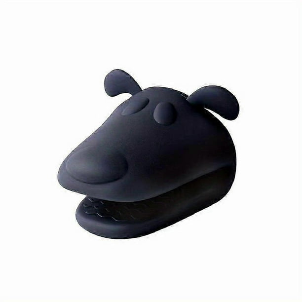 Silicone Oven Mitts Heat Resistant up to 500F, 2pcs Food Grade Baking Gloves with Non-Slip Grip
