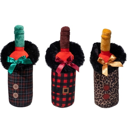 UPC: 0810058051202 | Pronk! Holiday Sweater with Ribbons 3-Pc 12-Inch Durable Soft Plush Squeaky Christmas Dog Toy