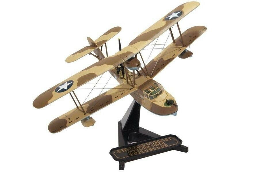 Supermarine Walrus MKI Aircraft "North Africa" (1942) Royal Air Force 1/72 Diecast Model Airplane by Oxford Diecast