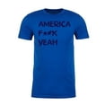 thumbnail image 2 of America F Yeah! Funny Men's 4th of July T-shirts, Graphic Tees for Men - Royal MH200PATRIOT S16 XL, 2 of 3