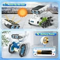 thumbnail image 3 of UQN 12 in 1 Solar Robots Kit STEM Toys, Kids Science Kit, Education Build Learning Toys, Gifts for Kids Boys Ages 8 9 10 11 12 Years Old., 3 of 9