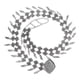 thumbnail image 5 of Cadena de Cinturón de danza del vientre Joyas cuerpo Baile playa Discoteca Accesorio cuerpo para niñas plata Macarena Cinturón de danza del vientre, 5 of 8