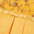 thumbnail image 5 of Elegant Girls' Special Occasion Princess Dresses for Embroidered Dress Girl's Evening Dress Yellow, 5 of 8