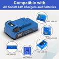 thumbnail image 3 of 24Volt 3.0Ah Replacement for Ko*balt 24V Battery Max KB624-03 KB524-03 KB424-03 KB224-03 KB124-03 Cordless Tools Ko*balt 24V Lithium Battery, 3 of 6