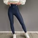 thumbnail image 3 of Pantalones deportivos ajustados de cintura alta de punto para mujer, pantalones casuales de moda de primavera para mujer, 3 of 6