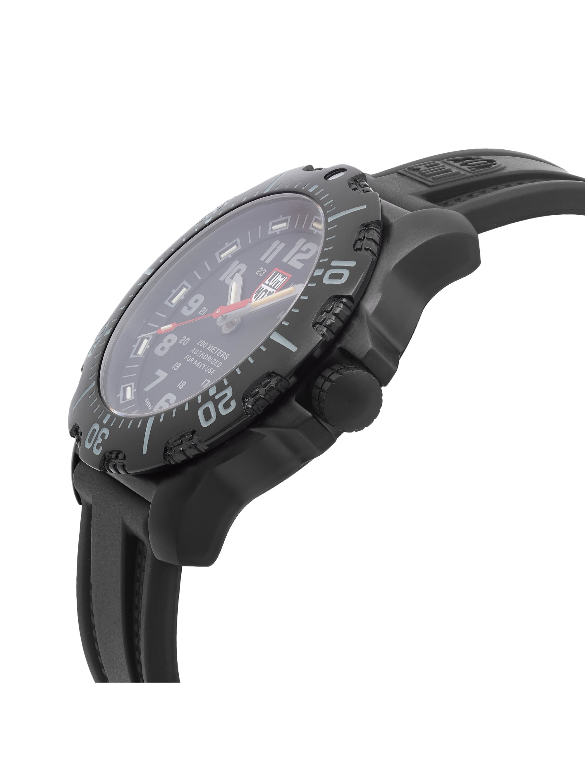 Luminox Navy Seal ANU 45mm Steel Black Dial Quartz Mens Watch XS