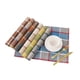 thumbnail image 5 of Zhuge Manteles individuales de algodón resistentes al calor, manteles antideslizantes y lavables, accesorios de decoración de cocina (juego de 4, tamaño 17,71 x 12,6 pulgadas, café), 5 of 5
