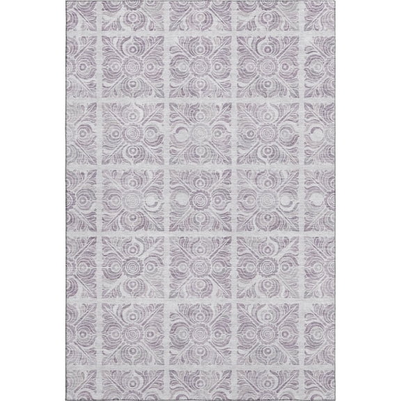 Dalyn Rugs Premium Machine Washable Mayfield AMF854 Lavender 10' x 14' Rug
