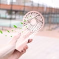 thumbnail image 4 of Hvmvliv Portable Fan Handheld Fan High Wind Power Outdoor Travel Coolings Portable Compact Fan Mini Silent Fan Pink, 4 of 7