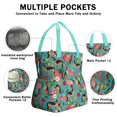 thumbnail image 3 of German Shepherd with Flowers Drawstring Lunch Bag Women - Drawstring Lunch Bag Insulated for Work Office - Stain-Resistant Large Lunchbags for Women with Multi-Pockets, 3 of 6