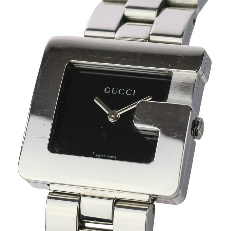 Pre-Owned GUCCI 3600J G Logo Square Women's Watch, Quartz Movement