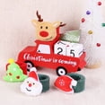 thumbnail image 3 of 12 pulseras navideñas con forma de bofetada, pulseras navideñas con forma de bofetada, pulseras a presión para regalos de fiesta para niños, 3 of 5