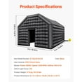 thumbnail image 3 of Blow Up Inflatable Nightclub - 19.7FT Party Tent with Built-in Lights, Portable Dance Floor for Parties, 3 of 11