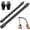 250mm+350mm, variant on 1/2 Flexible Shaft Extension Extender Torque Socket - Ratchet Spanners Electric Wrench Connecting Rod, Portable Hand Drive Tool For Automotive Repair For Tight Spaces, Wrench Extender (250mm)