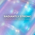 thumbnail image 3 of REGALWOVEN Clear Acrylic Bookends for Shelves,Invisible Book Ends, Modern Non-Skid Book Stopper for Office Home Decor,2Pcs Laser Dazzle 4.7"L x 3.9"W x 6.1"H, 3 of 5