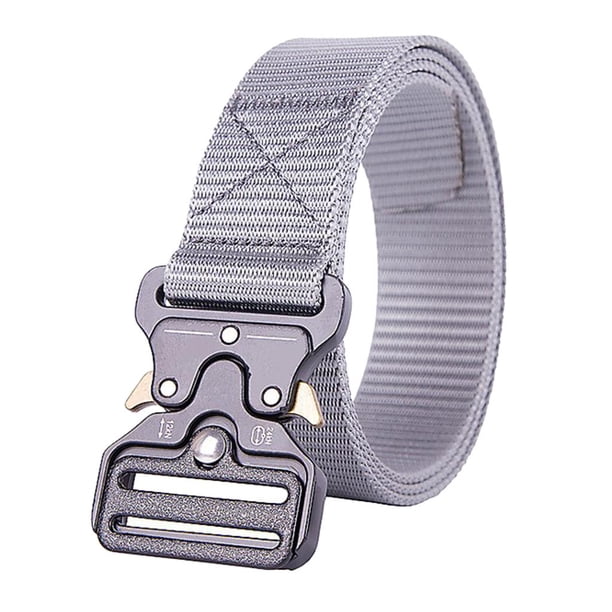 Correa de Nailon Cinturón de Cintura para Viajes de Trabajo Cinturón de Tela para Pantalones Pantalones Correa para El Cinturón gris Macarena Cinturón de cintura de nailon para hombre