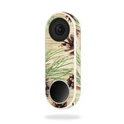 MightySkins NEHEL-Pine Collage Skin for Nest Hello Video Doorbell - Pine Collage