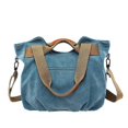 thumbnail image 3 of Bolsos de lona para mujer, bolsos tote estilo hobo, bolsos de hombro casuales, estilo retro vintage, 3 of 5