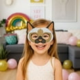 thumbnail image 4 of WIRESTER 12 Pack Felt Party Masks, Fun Party & Birthday Dress Up Supplies - Dog & Cat Breeds, 4 of 6