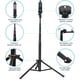 thumbnail image 3 of Trípode de 132cm Selfie Stick con Control Remoto Bluetooth para iPhone y Android, Soporte para Cámara GoPro, Monopie Portátil, Trípode de Viaje Ligero, 3 of 6