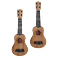 thumbnail image 1 of Portable Ukulele Plaything Made of Safe Plastic for Children Multi Color 2pcs, 1 of 4