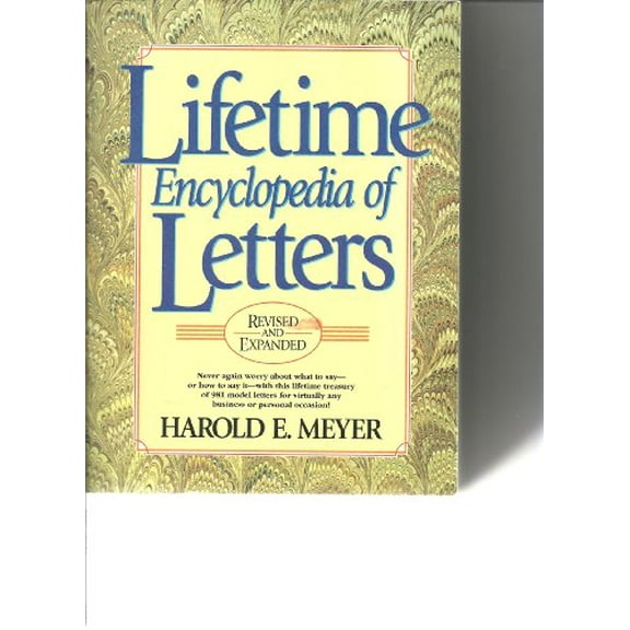 Pre-Owned Lifetime Encyclopedia of Letters (Unknown) 0138948747 9780138948740