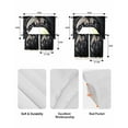 thumbnail image 6 of Cute Dog Kitchen Curtains Sets 36 Inch Length with Valance, Black Pet Retro Picture Swag Valances and Tiers Curtain Set Drapes Swag Curtains for Living Room, Bathroom, Bedroom, Cafe, 6 of 6