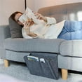 thumbnail image 4 of Felt Bedside Storage Organizer Anti-Slip Bedside Bag Bed Sofa Side Pouch Hanging Couch Storage, 4 of 5