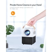 APEMAN LC450 Mini Portable Projector ,LCD Home Theater Support 1080P,120 inch Screen, 50000Hrs