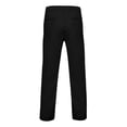 thumbnail image 4 of Asquith & Fox - Pantalones chinos casuales Modelo Classic para hombre caballero (Negro), 4 of 4